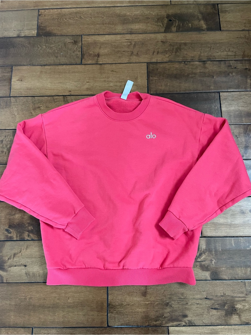 Alo Accolade Red Crewneck Size M